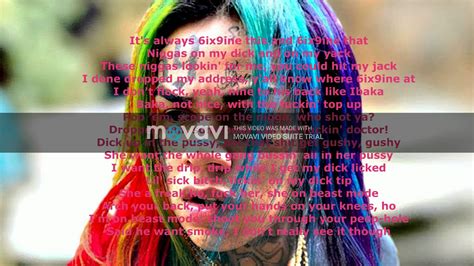 6ix9ine billy lyrics|6ix9ine .